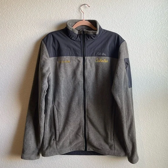Specialty Embroidered Cabela’s Fleece Jacket - Picture 2 of 8